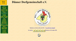 Desktop Screenshot of duenne-info.de