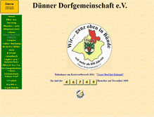 Tablet Screenshot of duenne-info.de